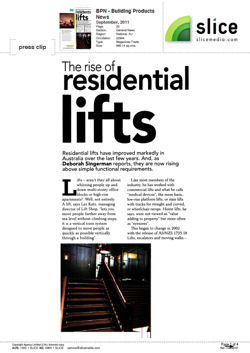 The Rise of Residential Lifts